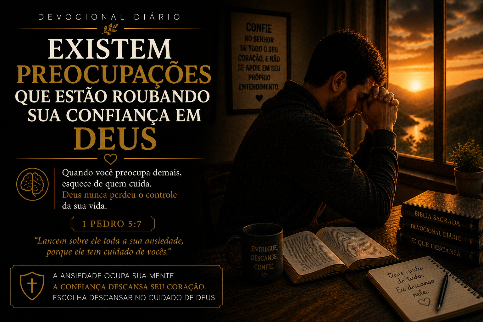 O QUE JESUS ENSINOU SOBRE ANSIEDADE – DIA 04