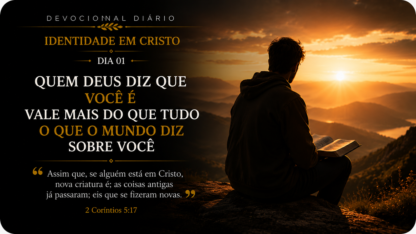 IDENTIDADE EM CRISTO — DIA 01