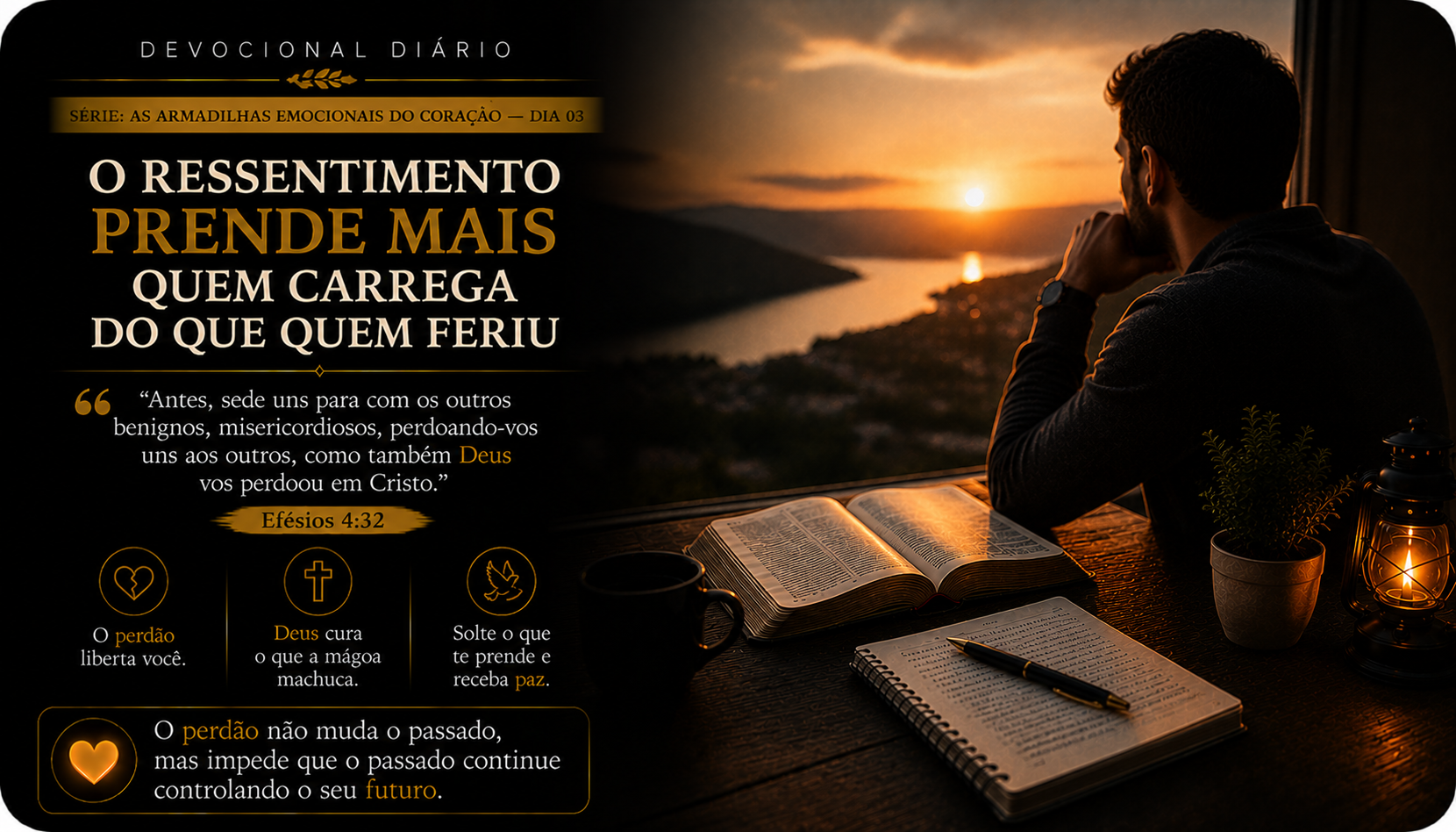 AS ARMADILHAS EMOCIONAIS DO CORAÇÃO — DIA 03