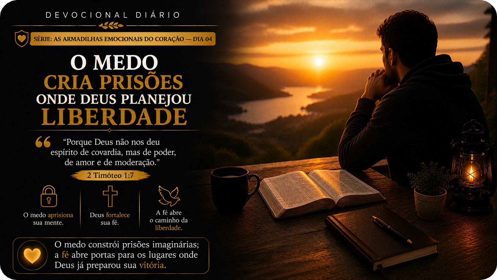 AS ARMADILHAS EMOCIONAIS DO CORAÇÃO — DIA 04