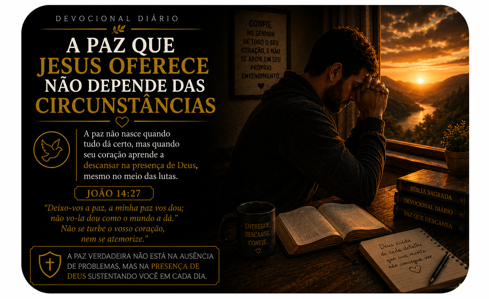 O QUE JESUS ENSINOU SOBRE ANSIEDADE – DIA 05