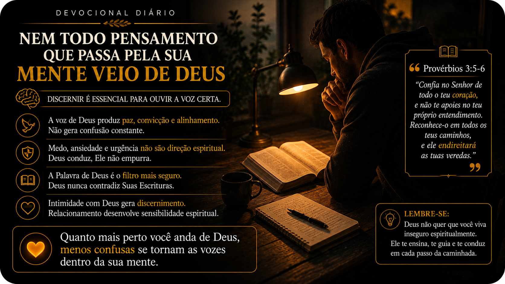 APRENDENDO A OUVIR A VOZ DE DEUS — DIA 02