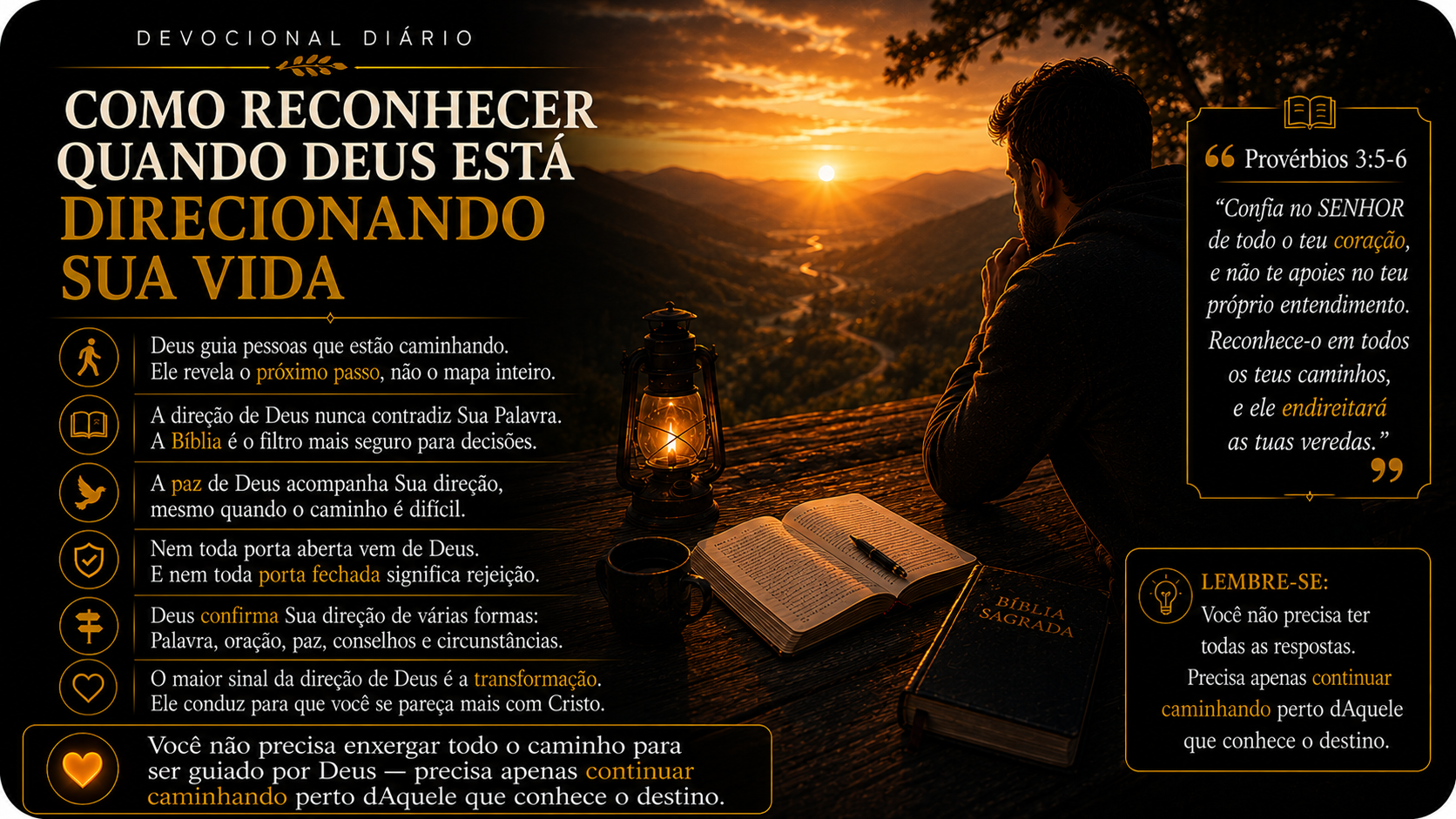 APRENDENDO A OUVIR A VOZ DE DEUS — DIA 05