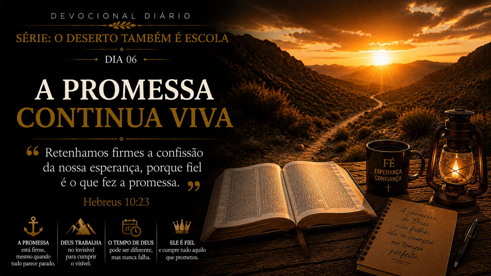 O DESERTO TAMBÉM É ESCOLA — DIA 06
