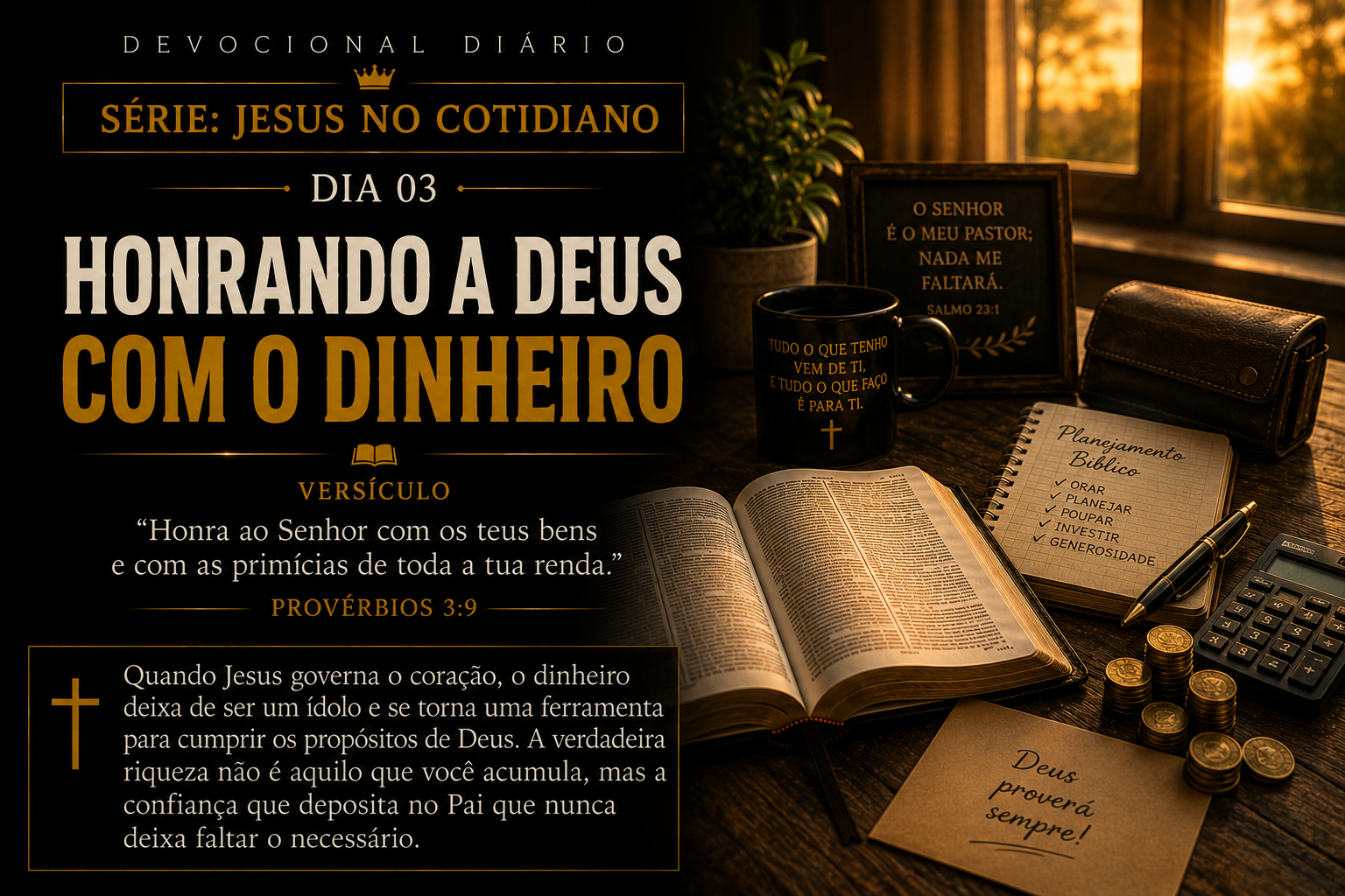 JESUS NO COTIDIANO — DIA 03
