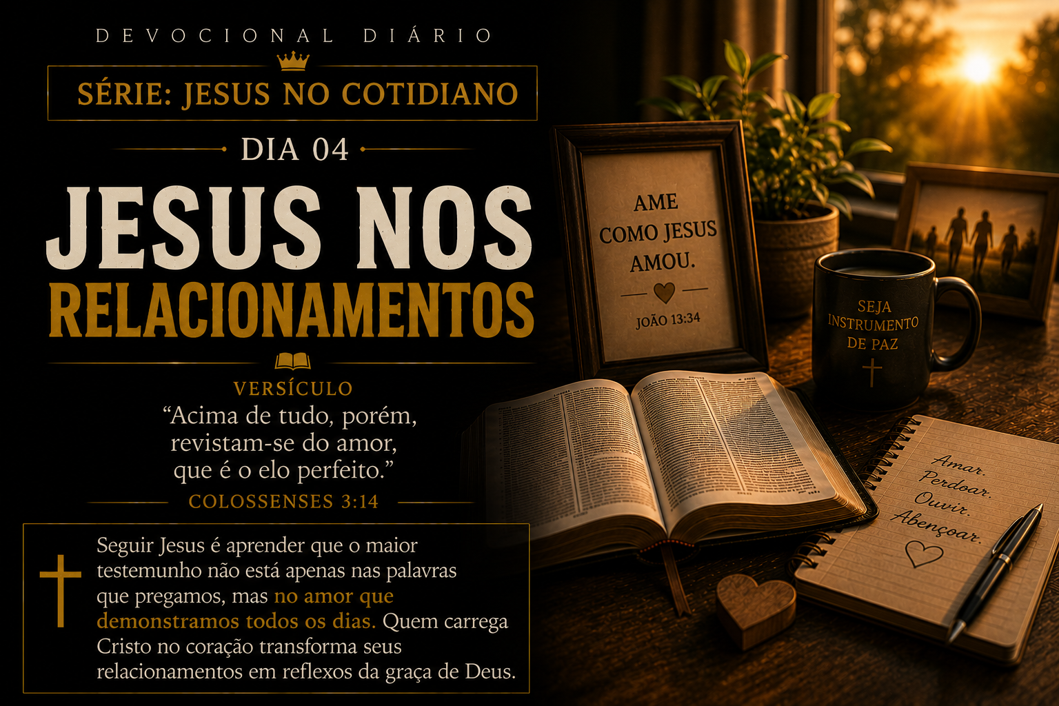 JESUS NO COTIDIANO — DIA 04